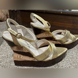 Alice + Olivia Bendet Wedges